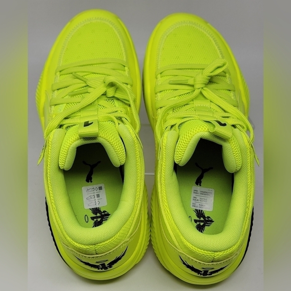 Puma Court Rider 1 LaMelo Ball Basketball Shoes Yellow 376512‑01 Men Size 8 New main image 7